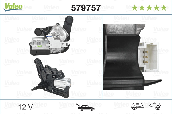 Motor stieračov VALEO